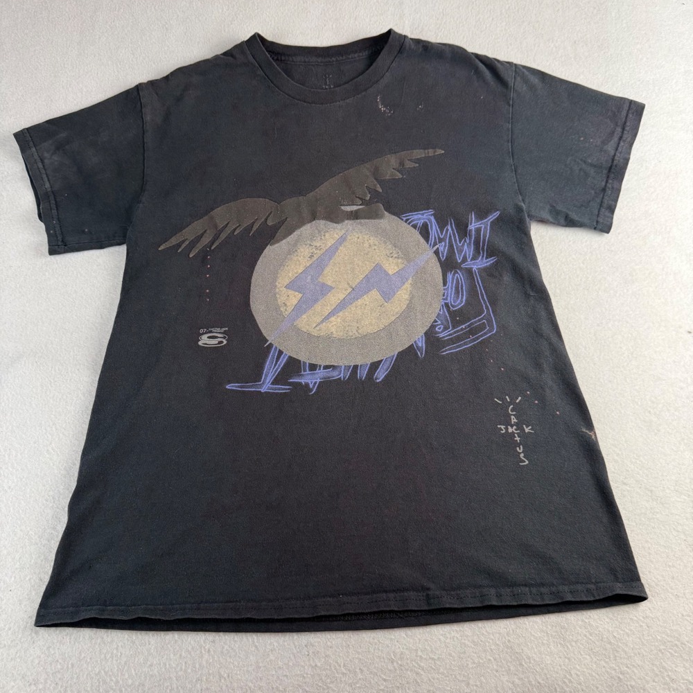 Travis Scott x Fragment Create Design Cactus Jack T-Shirt Men's Small